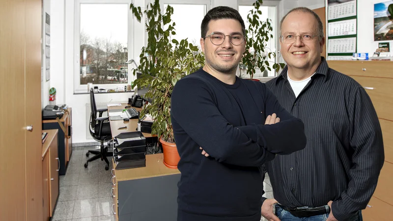 Gruppenfoto der Mitarbeiter des Einkaufs